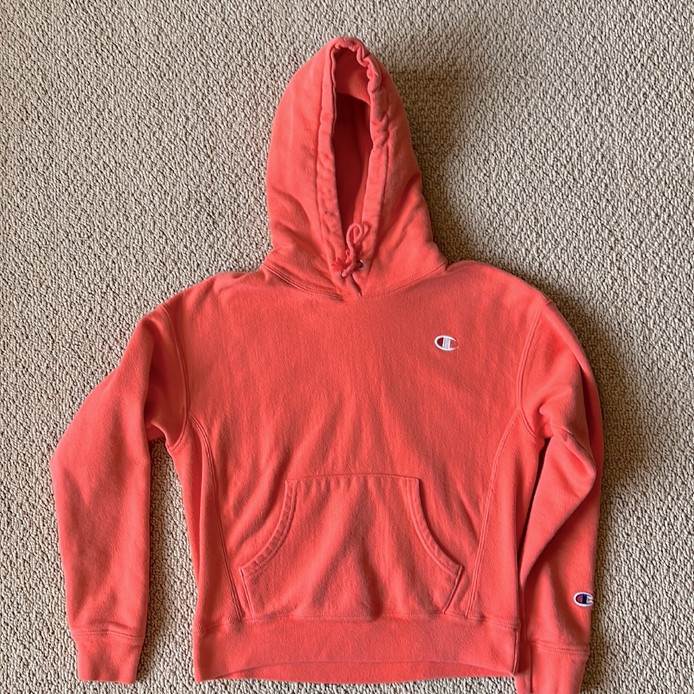 Champion, hoodie, size small reverse weave